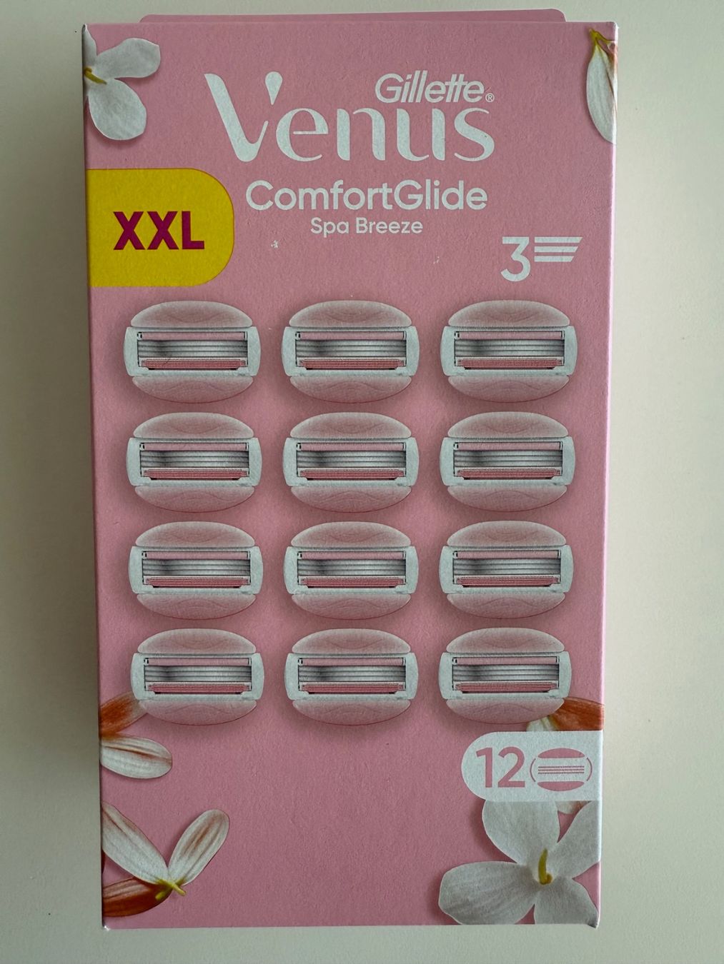 Gillette Rasoi & Lamette da barba: Gillette Venus Comfortglide Spa Breeze, 12 pcs – Nuovo e nell'imballaggio originale da St-Gingolph venduto da GoldenKeys