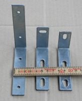 Stahlwinkel Befestigungs- Winkel aus Stahl verzinkt d= 3 mm