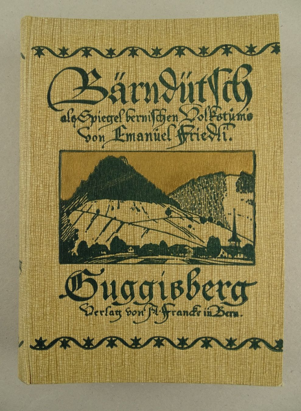 Libri: EMANUEL FRIEDLI: GUGGISBERG, 1911 – Usato da Grüningen venduto da Kartensammler