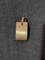 Titan Anhänger mit 18-karätiger Goldöse - 4g