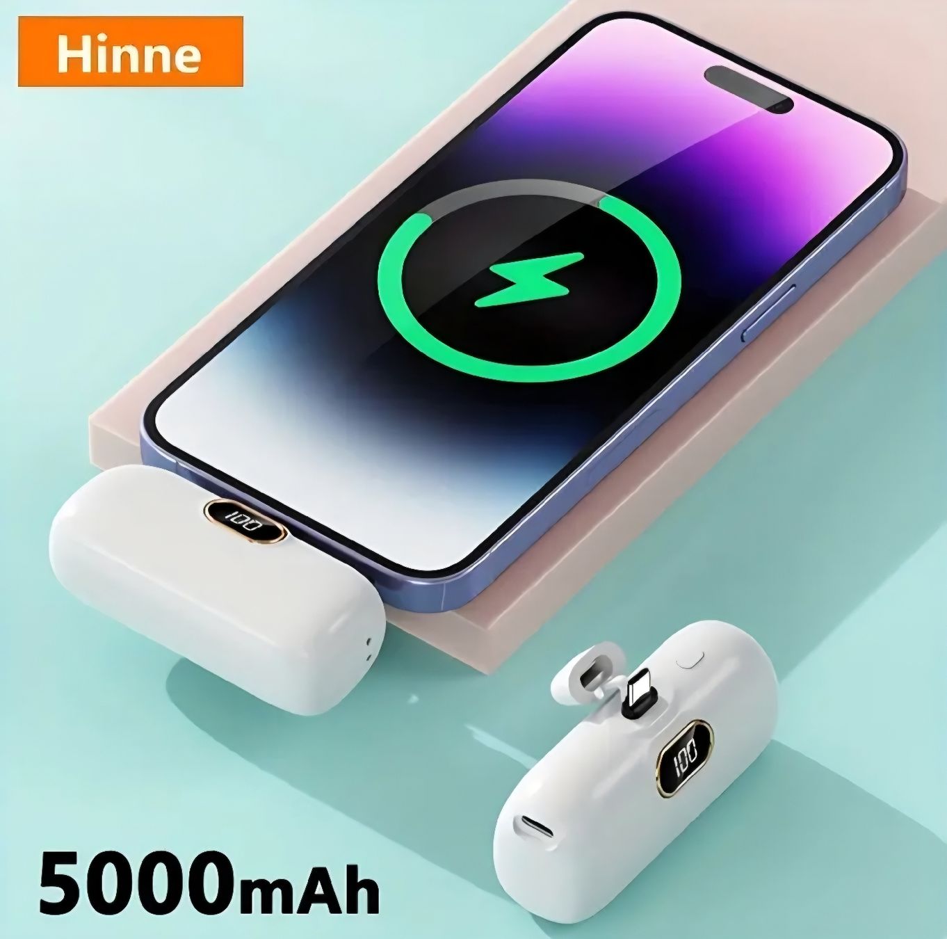 Batterie: Mini Pocket Powerbank 5000mAh weiss – Nuovo e nell'imballaggio originale da Kerns venduto da mar75kus