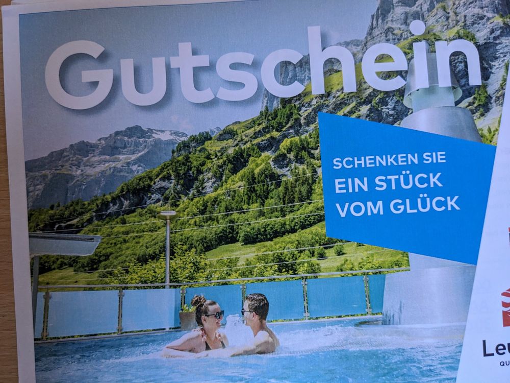 2 Tickets Therme Leukerbad | Kaufen auf Ricardo
