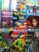 MUSIC SCENE 11 Hefte - CH 1985 - Szene Schweiz BLACK ANGELS