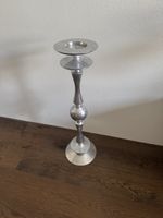 Kerzenständer Aluminium modern H90cm guter Zustand