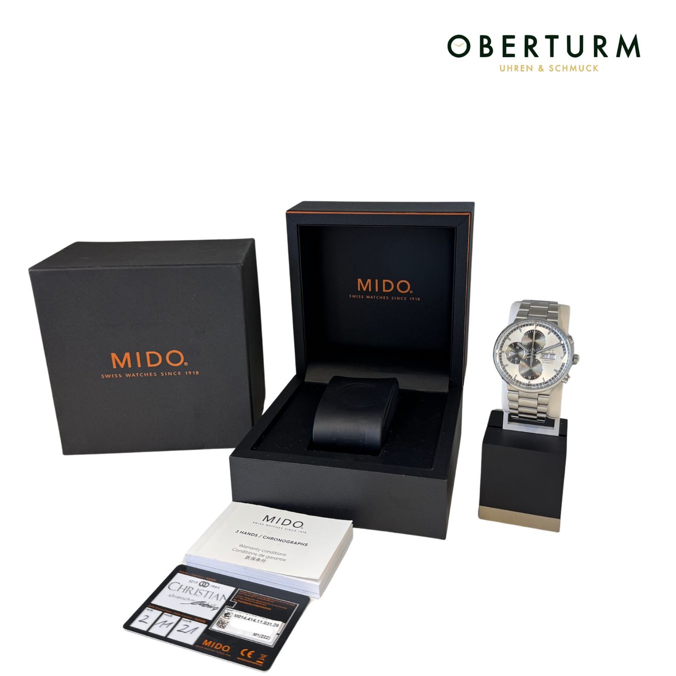 Mido Uhren: Mido Commander Automatic Chronograph – Gebraucht aus Brugg AG von Oberturm 5