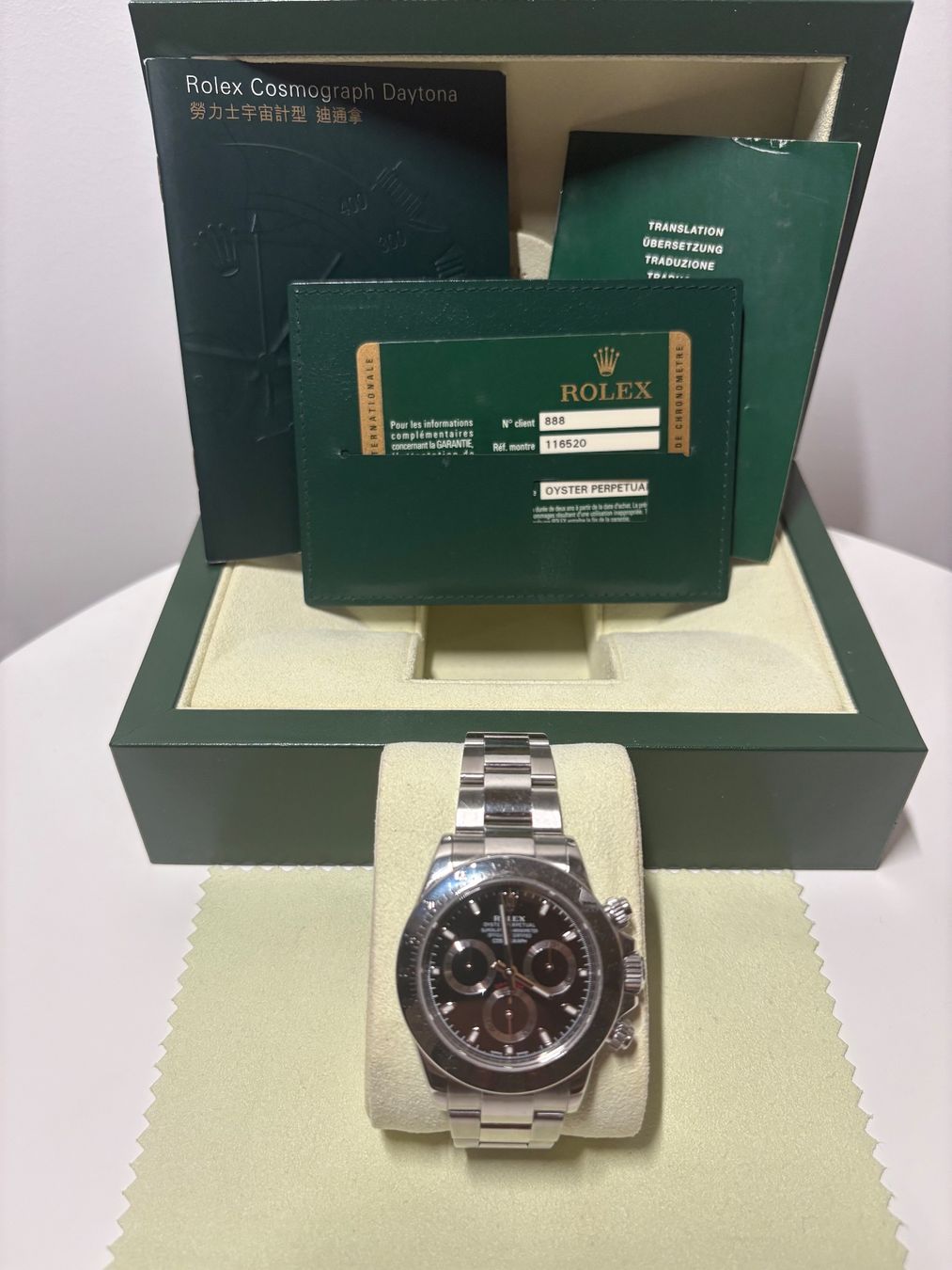 Rolex Orologi: Rolex Oyster Perpetual Daytona ref. 116520. APH – Usato da Paradiso venduto da mat_8cpy
