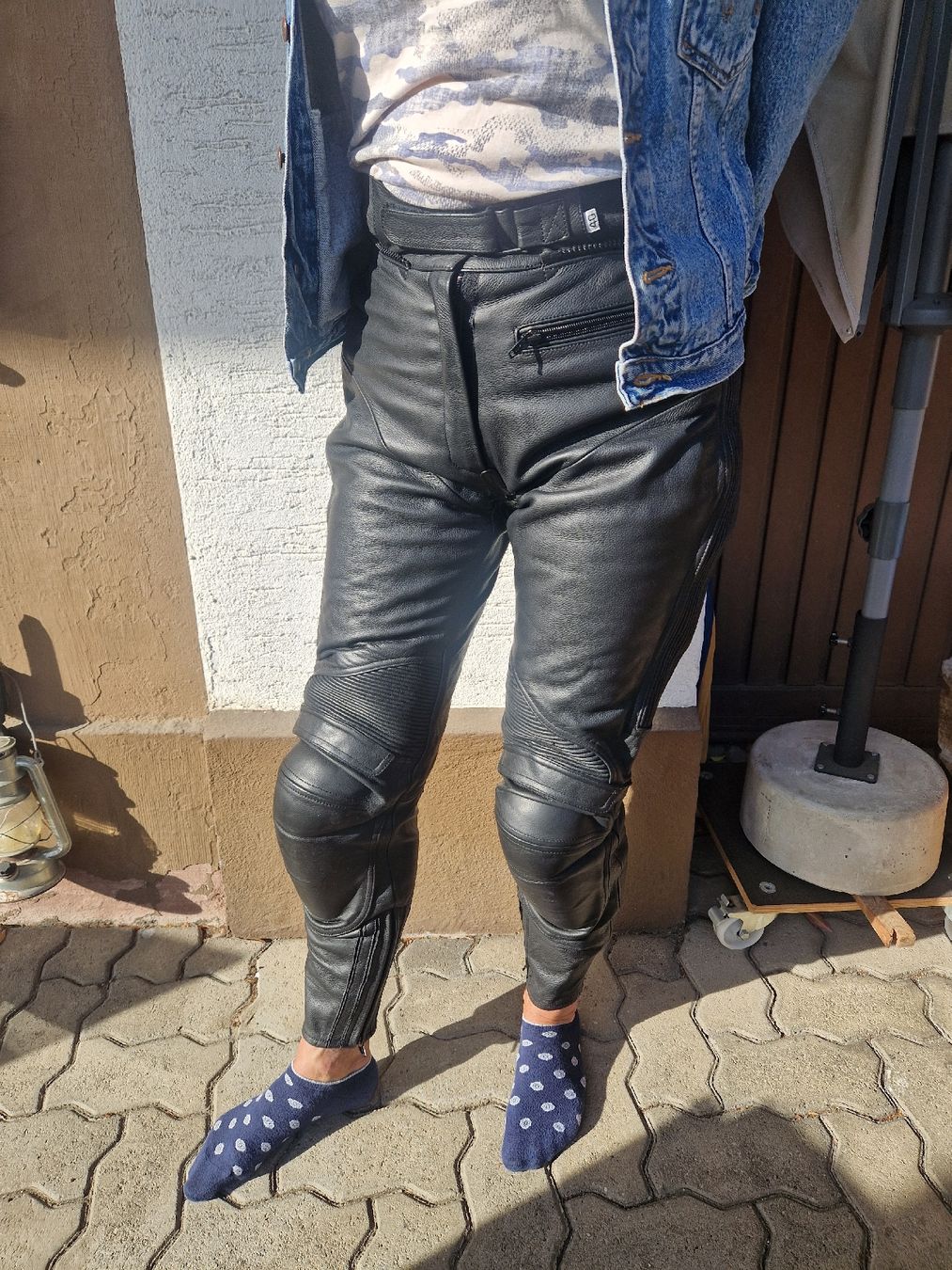 IXS Pantaloni: IXS Motorrad Lederhose Damem – Usato da Rheinfelden venduto da Fairness020 1
