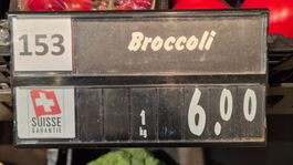 Preisschild