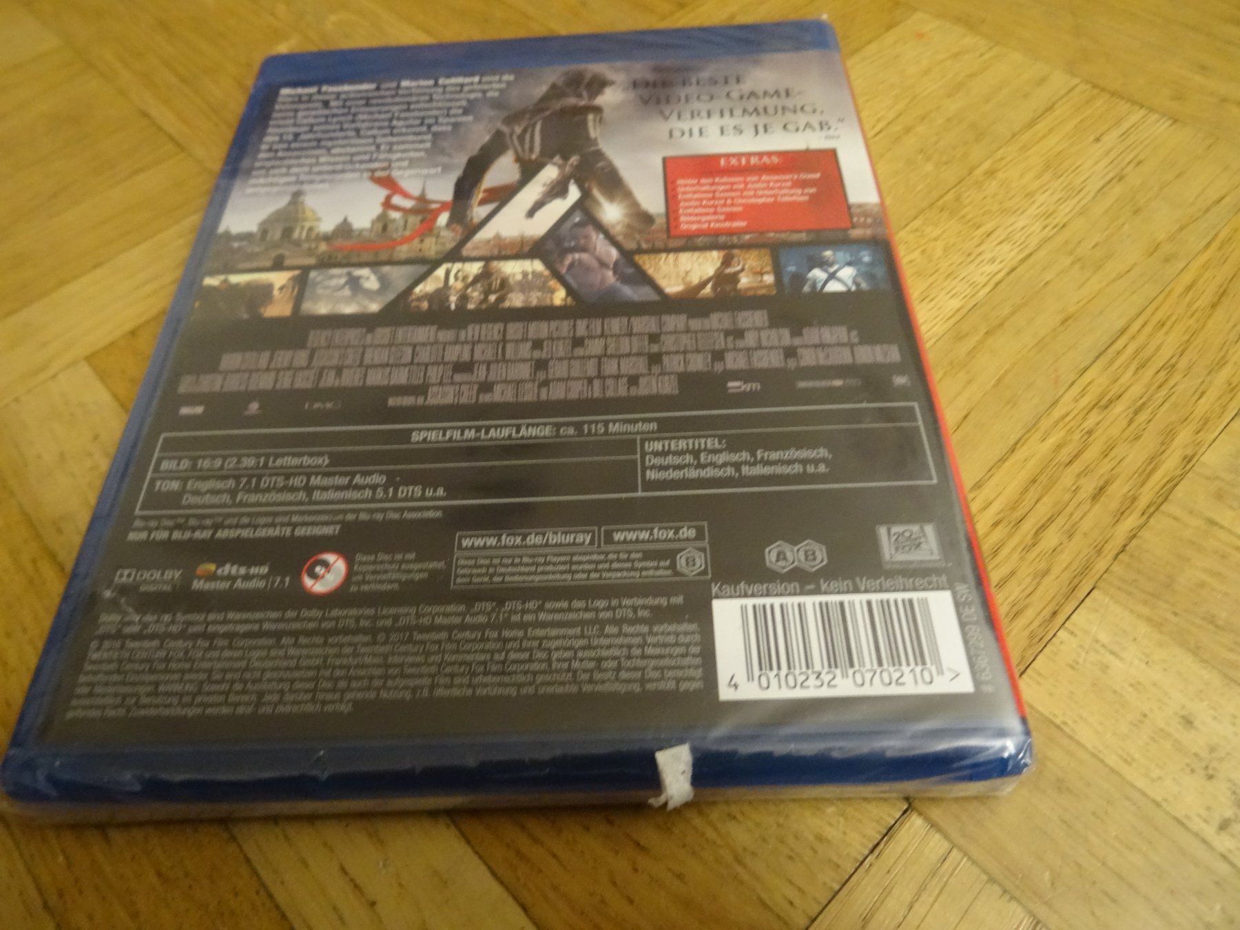 Tutti i DVDs: Assassin's Creed BLU-RAY NEUWARE – Nuovo e nell'imballaggio originale da Olten venduto da Disc-Verkauf 1