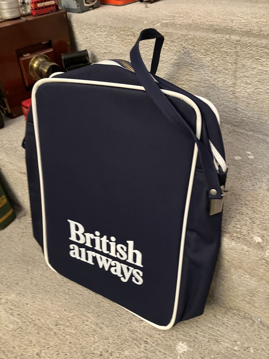 Borse: British Airways 1970,s Flight bag – Usato da Zürich venduto da Classic_Collection_Zurich 1