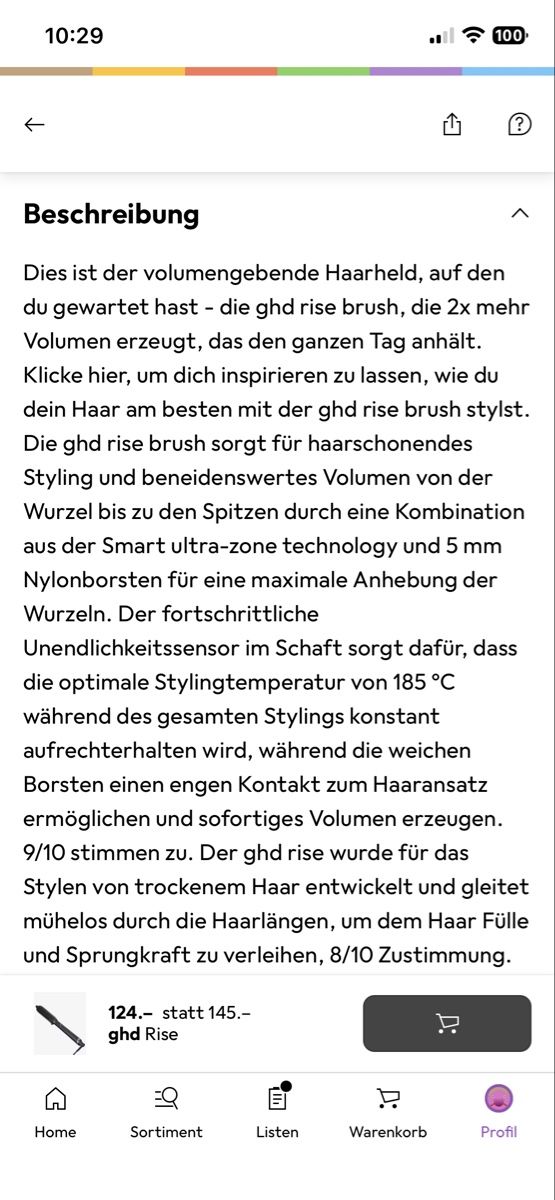 GHD Piastre & Arricciacapelli: GHD Rise - Lockenstab – Nuovo (secondo la descrizione) da Zürich venduto da eve_graf 5