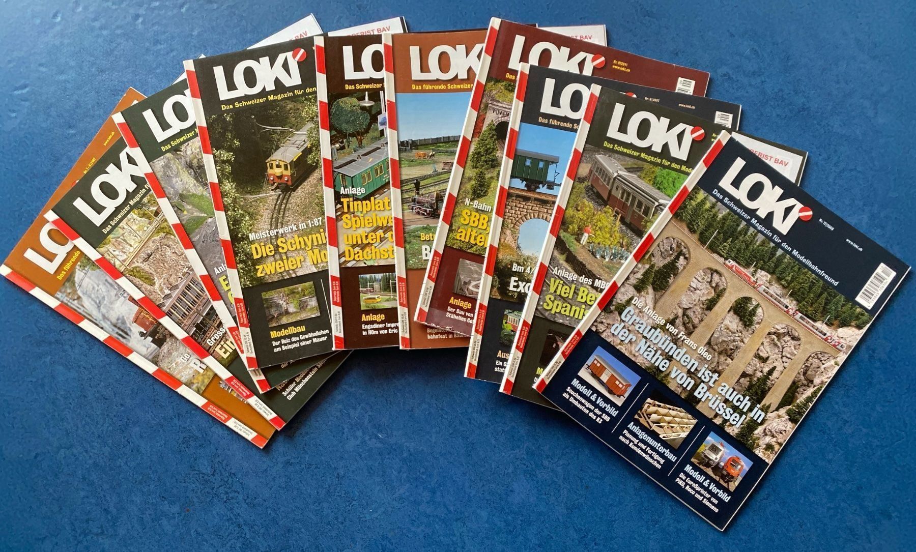 Riviste & Magazine: Diverse Modellbahnzeitschriften 22 Stück – Usato da Biberist venduto da mgbahn 1