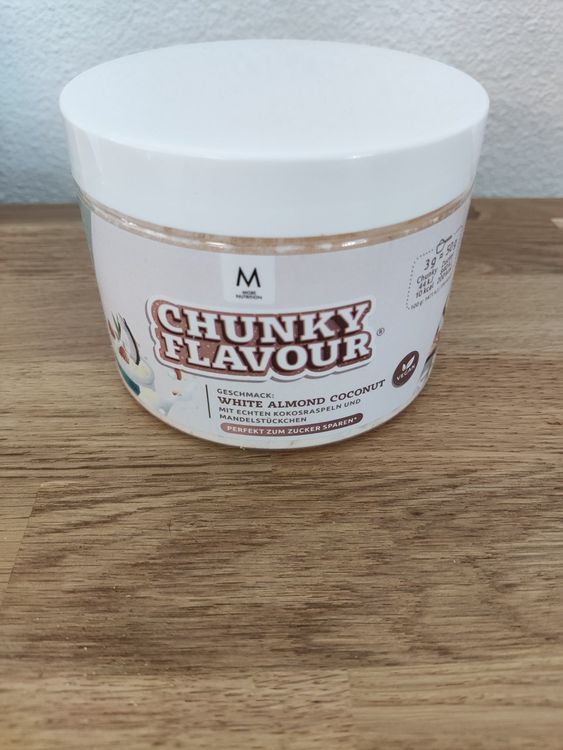 Chunky Flavour White Almond Coconut