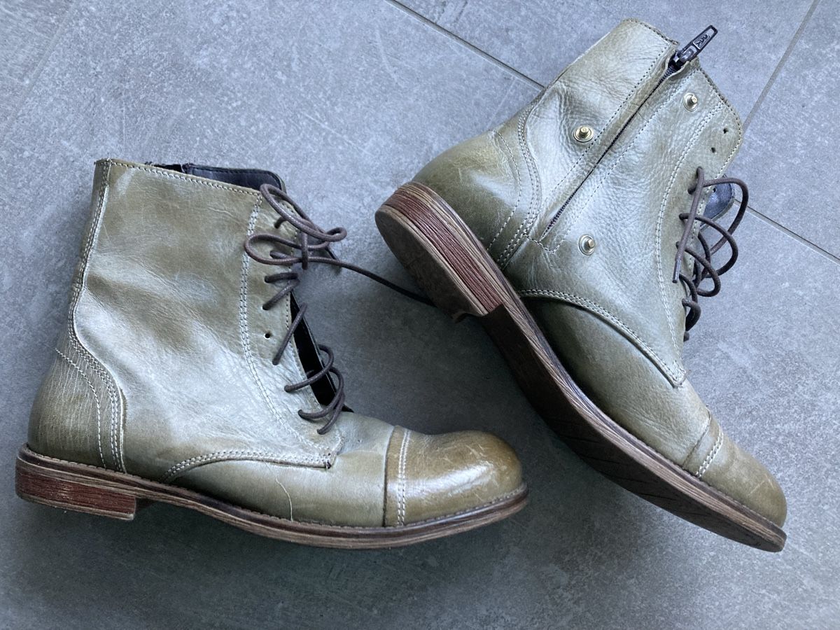 Scarpe da donna: D & A LEDER - STIEFELETTEN 2 in 1 / NEU – Nuovo (secondo la descrizione) da Nidfurn venduto da cejeisda 5