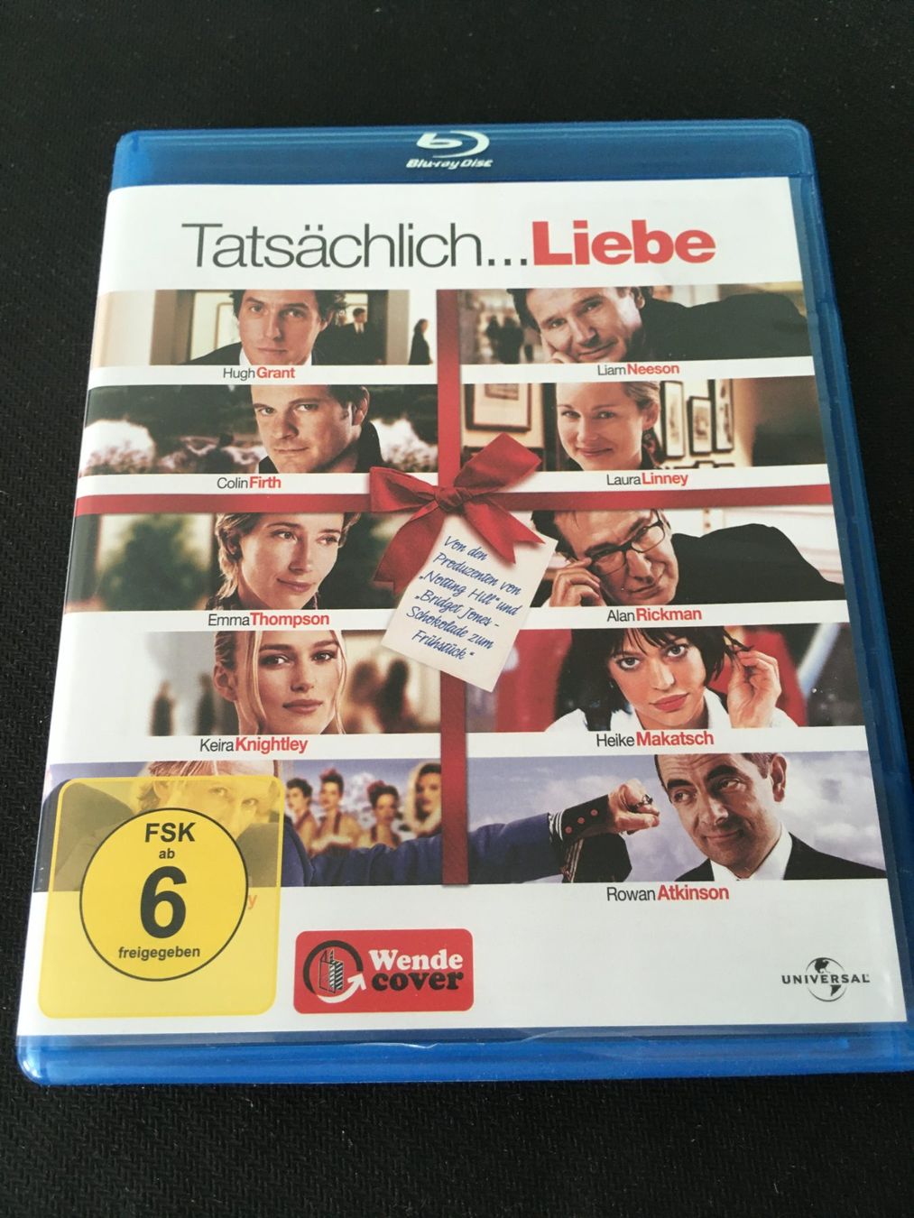 Tutti i DVDs: Tatsächlich... Liebe [Blu-ray] – Usato da St.Gallen venduto da MedienJoe