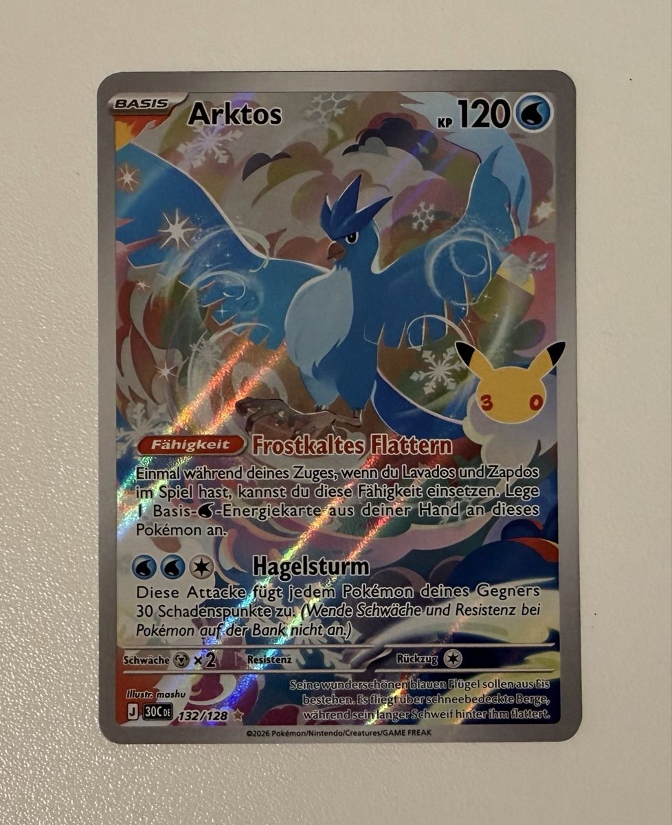 Pokémon Carte collezionabili: Arktos #132 – Nuovo (secondo la descrizione) da Au SG venduto da Bego1