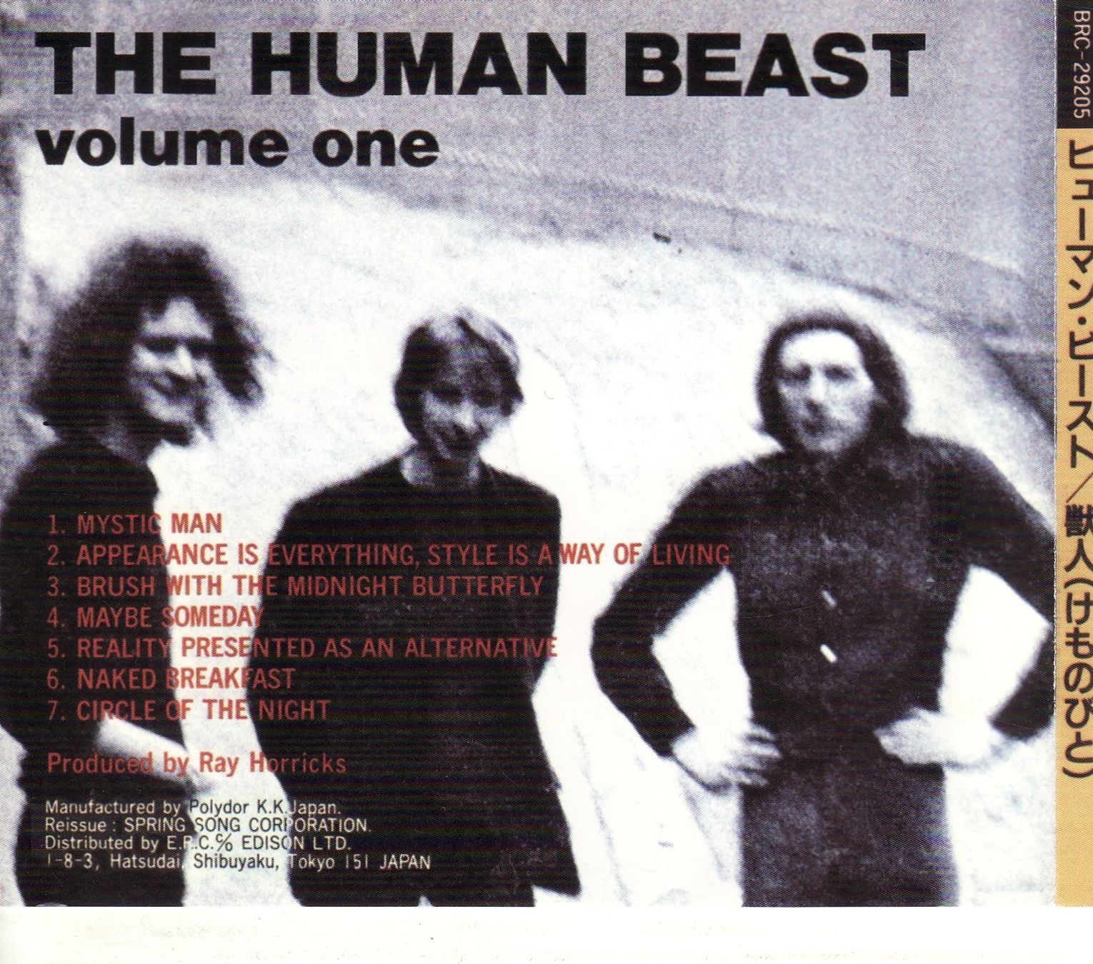 CD: The Human Beast – Volume One – Nuovo (secondo la descrizione) da Boussens venduto da catfood01 1