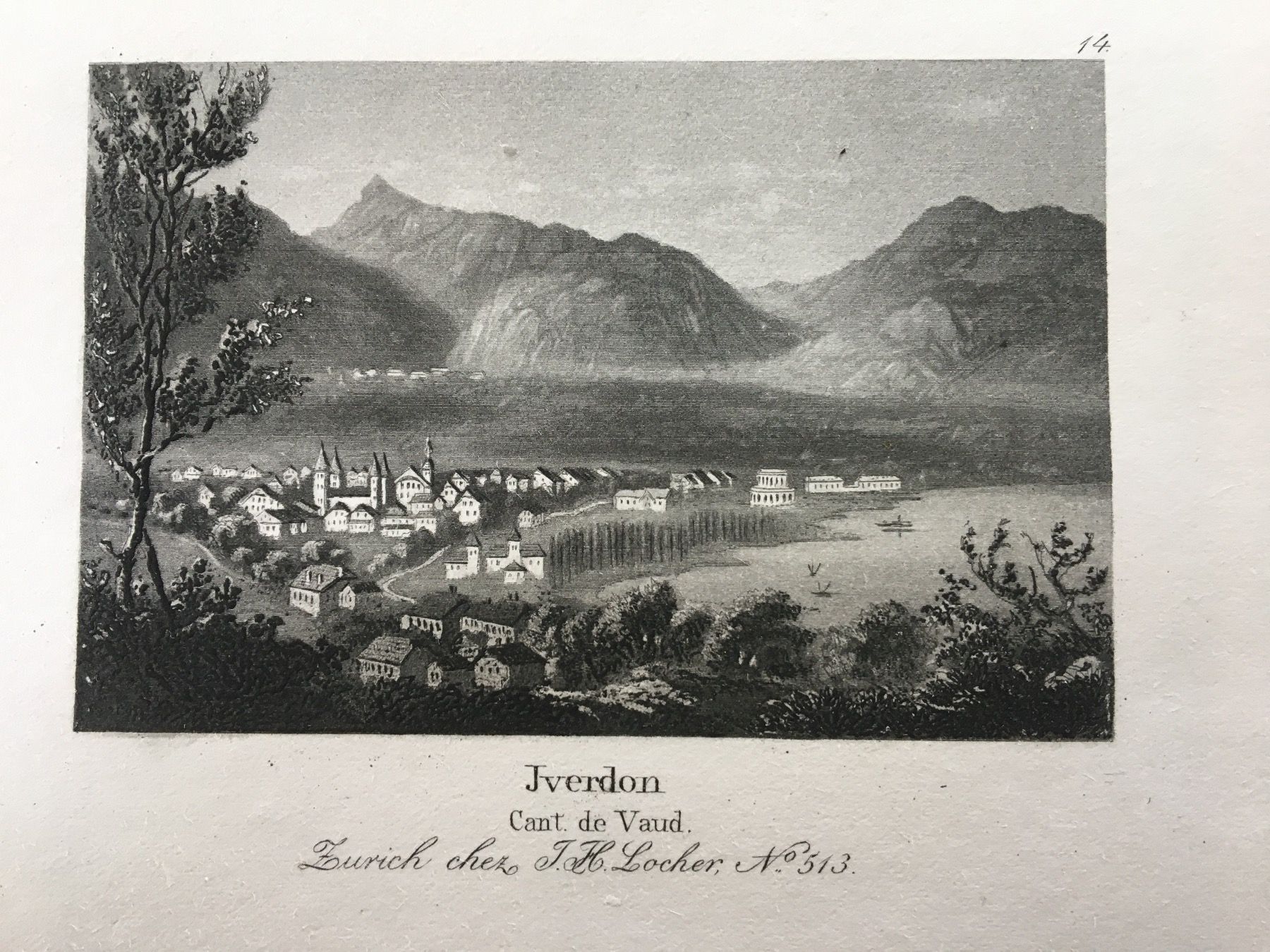 Incisioni: YVERDON – Usato da Bevaix venduto da bohrap