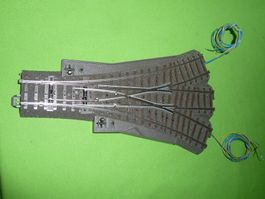 Märklin C-Gleis 24630 Dreiwegeweiche mit Antrieben schön OK