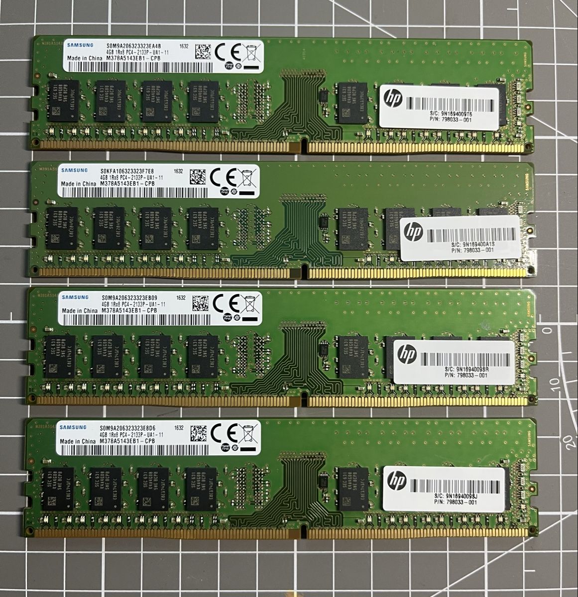 Samsung Mémoires / RAM: Samsung DDR4 4GB 2133 Mhz  – D'occasion à Arosio par pep_y2gj