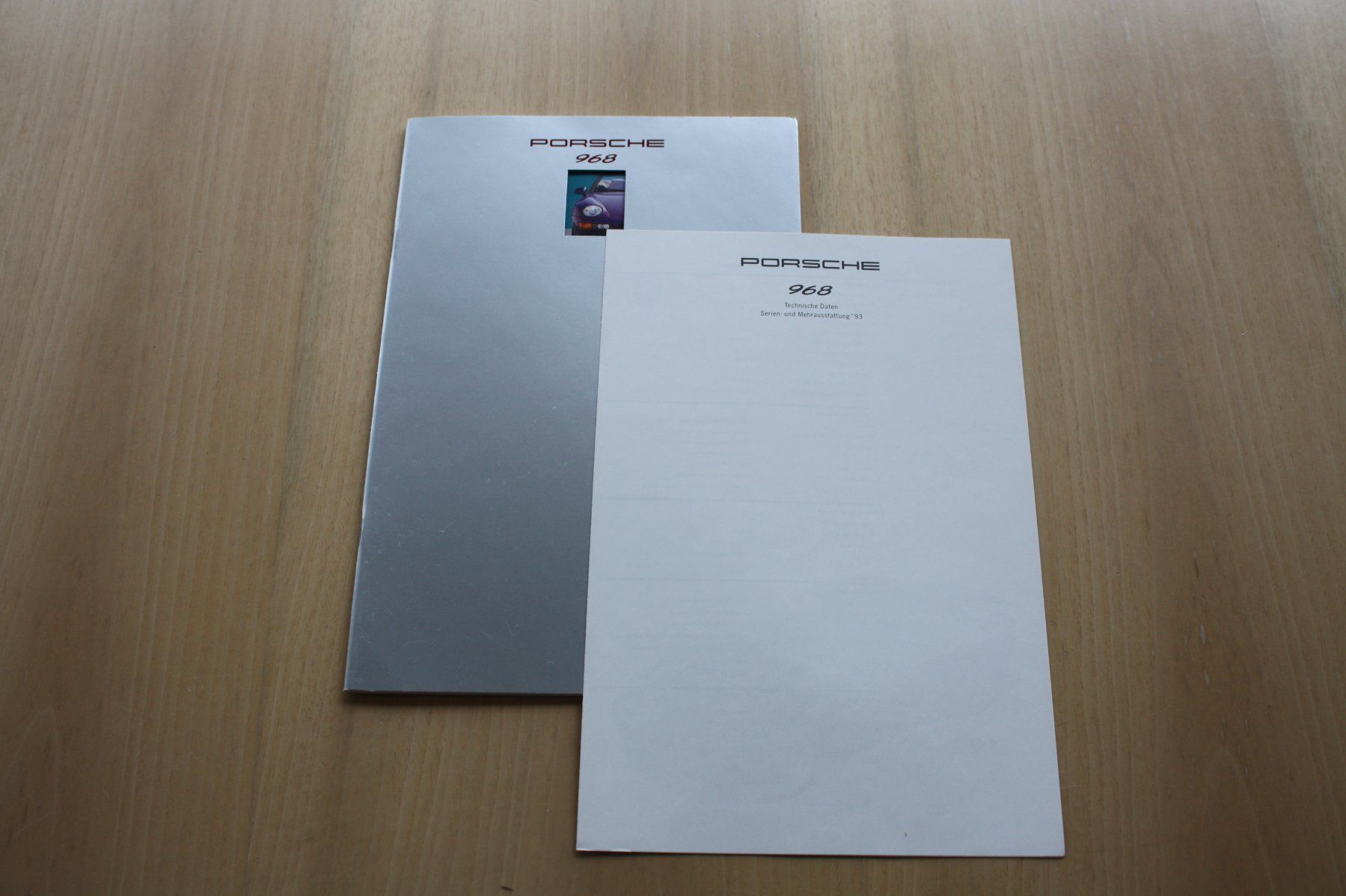 Porsche Documents: Porsche 968 Prestige Prospekt 1993 – D'occasion à Wikon par erwin400 7