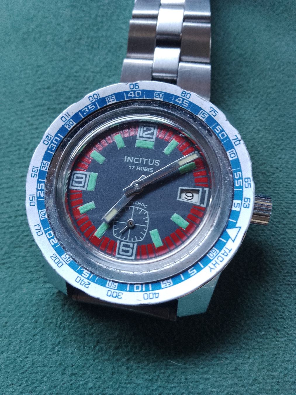 Orologi: Incitus Sub Vintage 40mm läuft super  – Usato da Agno venduto da sam2608