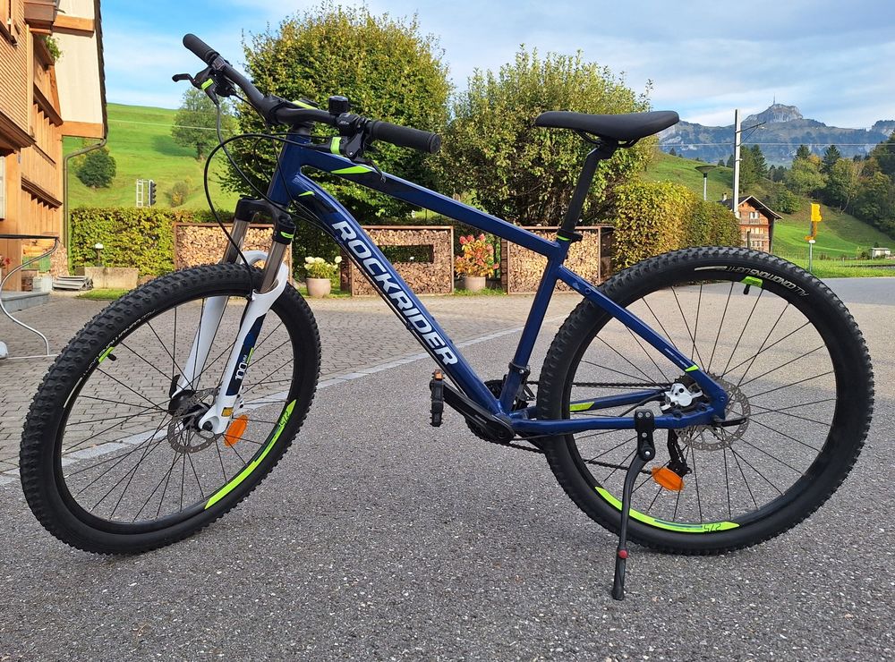 Mountainbike Rockrider ST540 blau/gelb, 27.5 Zoll (Gebraucht) in ...