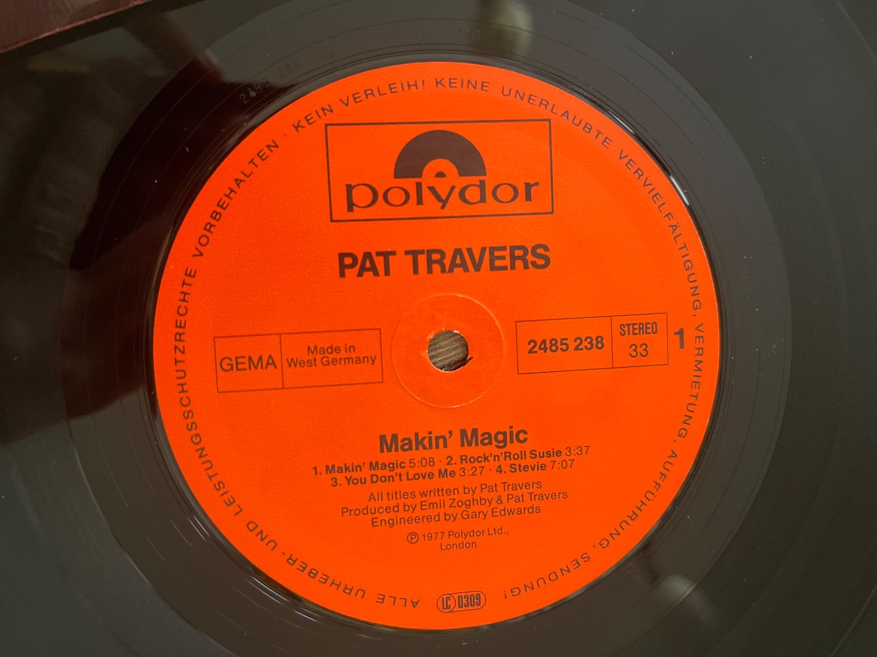 Schallplatten: A351/Pat Travers - Makin' Magic – Gebraucht aus Frutigen von Philippe_jsp 2