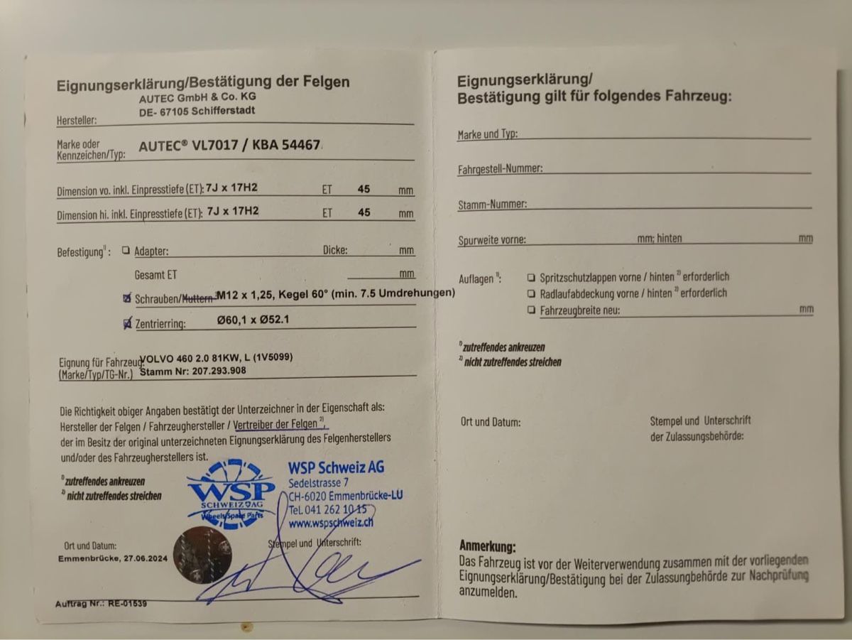 Volvo Automobili: Volvo 460 2.0 GLE  – Usato da Luzern venduto da alm_w86n 9