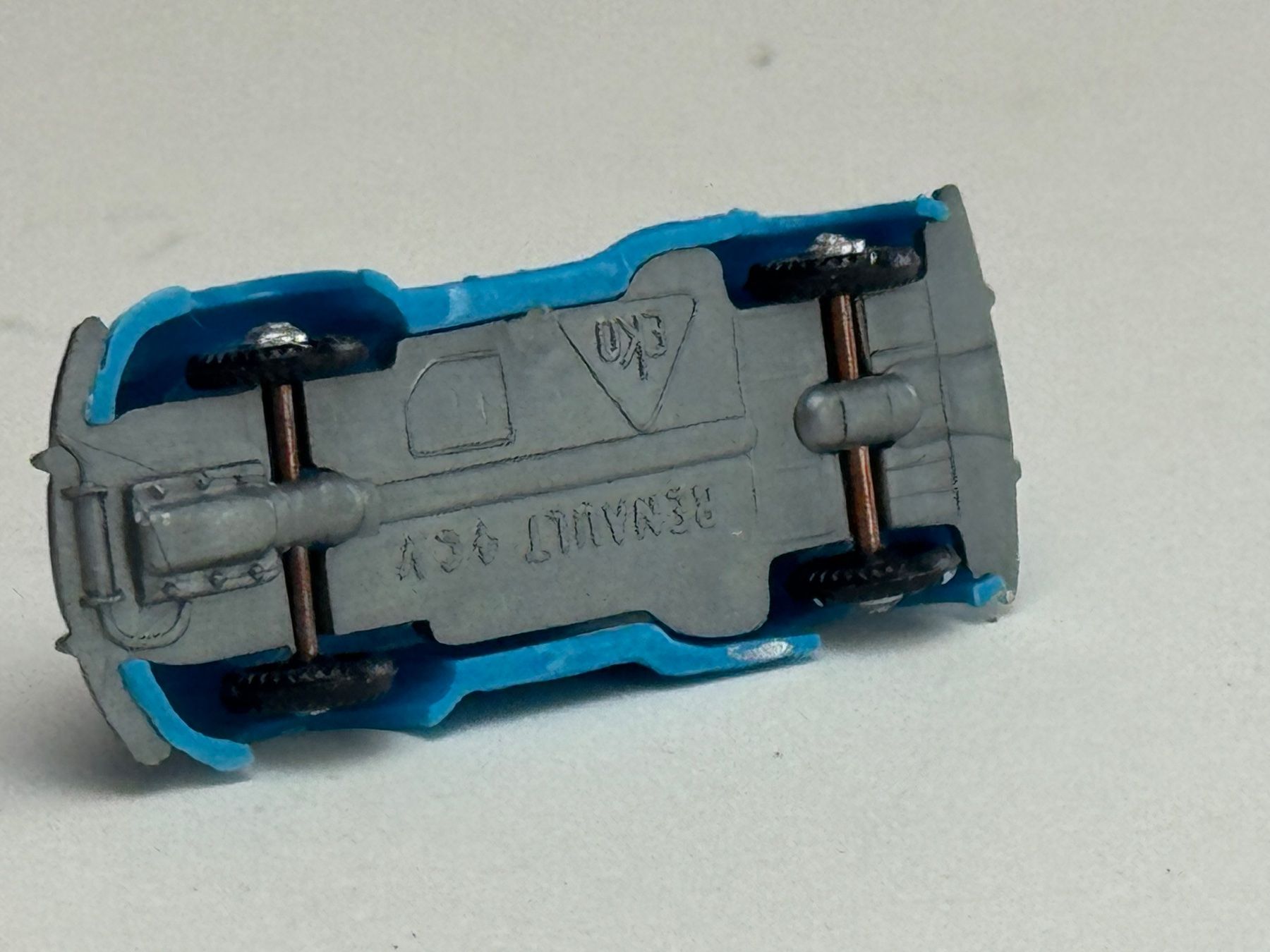 Eko Modellini d'auto: GB3- EKO Renault  4 CV blau – Usato da Elm venduto da Wikmtz 2