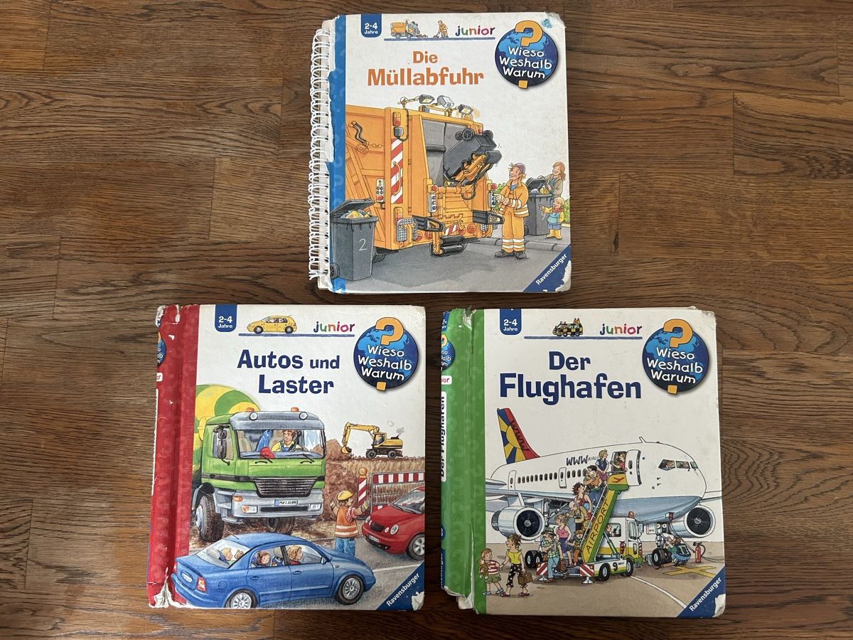 Libri: Kinderbuch Set 3 Bücher Ravensburger Junior      – Usato da Wolhusen venduto da eve_m6cg