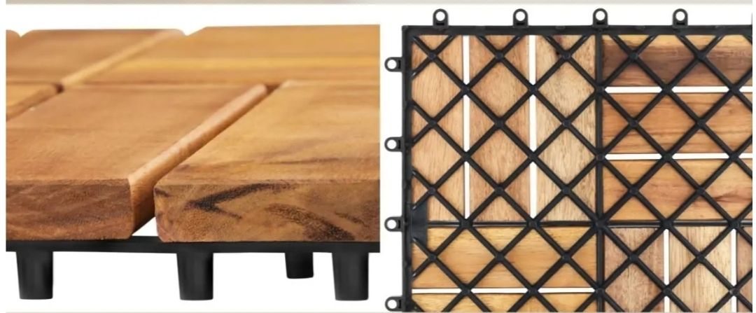 Rivestimenti per pavimenti: Terrassenfliesen Tabula 20 Stü. – Nuovo (secondo la descrizione) da Rotkreuz venduto da NextChance 2
