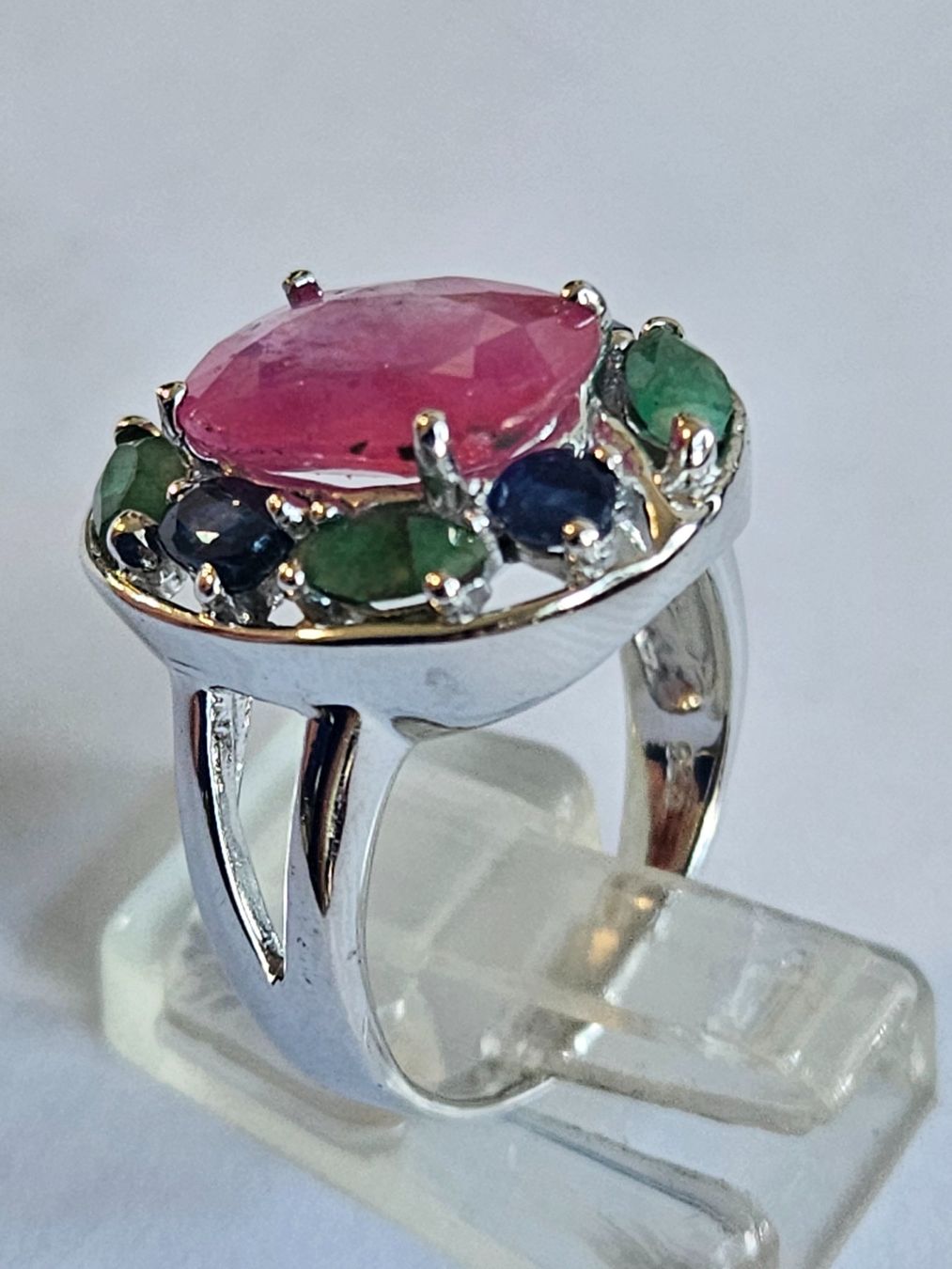 Bagues: Rubin Edelstein Ring – Neuf (Voir description) à Zürich par Benedikt21 2