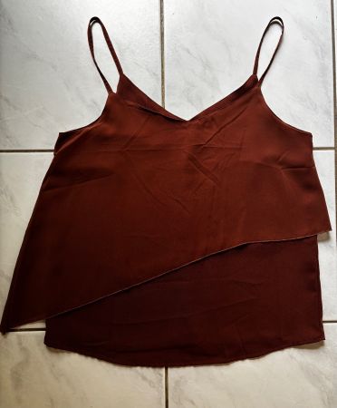 Burgundy top from Only size 40 New