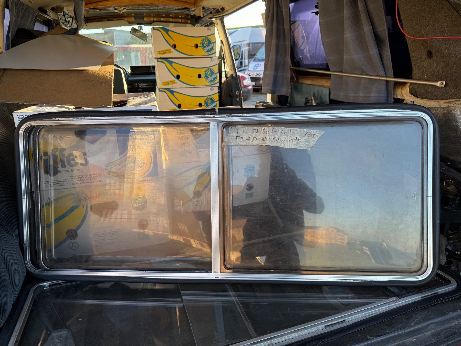 Finestre: Schiebefenster VW T3 mittleres – Usato da Degersheim venduto da sanshines