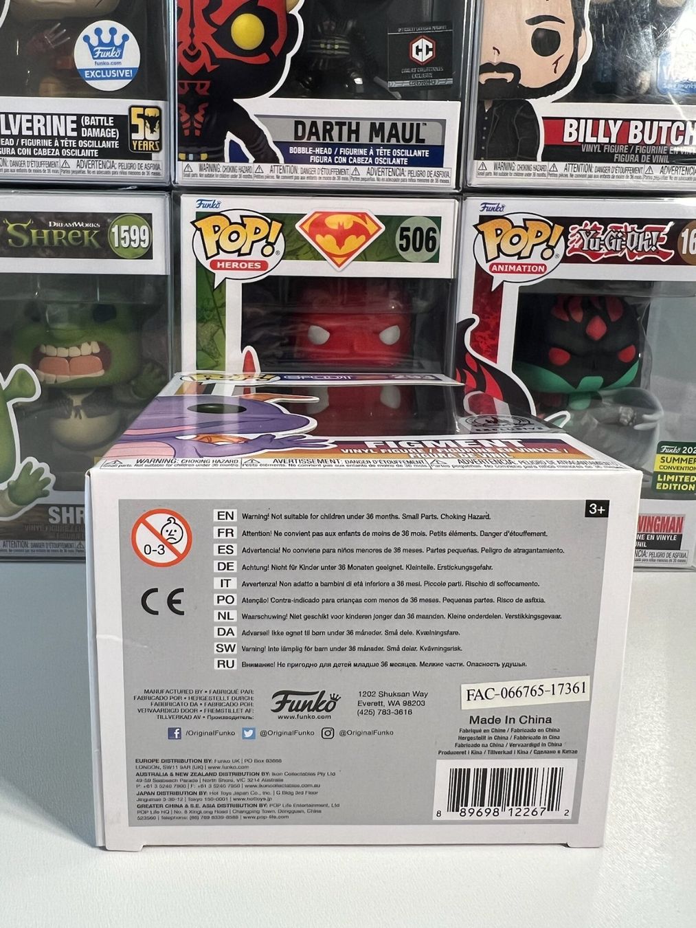Funko Statuette: Funko POP! Disney Parks Epcot 35 Figment Edition Limitée – Usato da Le Mouret venduto da perfectbijou 5