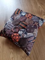 Handmade Kissen aus Krawatten