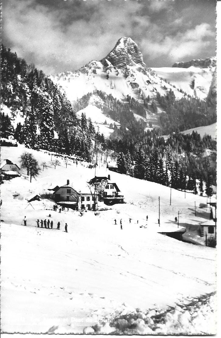 Ansichtskarten: AK Les Avents  Winter – Gebraucht aus Appenzell von mai25