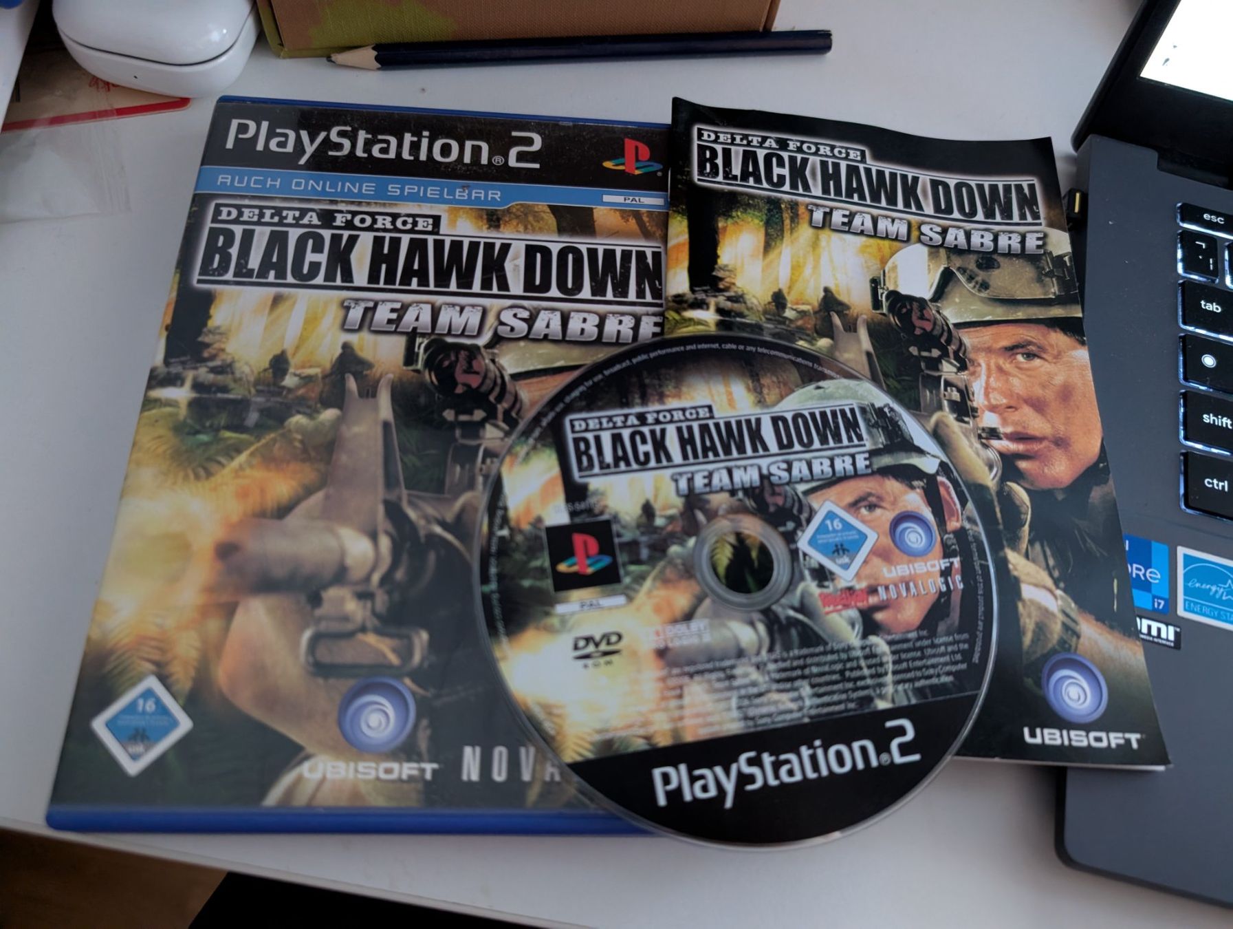 Sony Giochi: Delta Force Black Hawk Down  - Playstation 2 PS2 Game - CIB – Usato da Hünenberg See venduto da SpecialEditionGaming