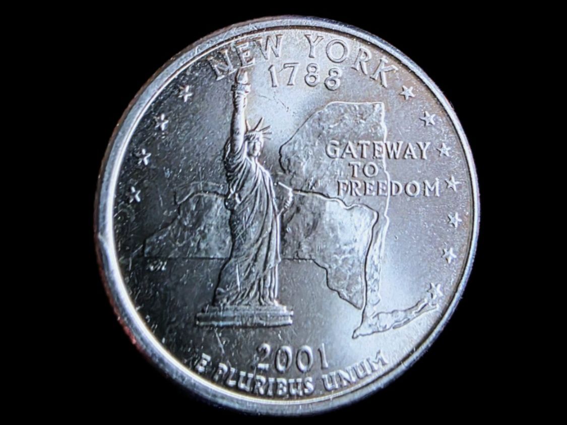Alle Münzen: AMERIKA 1/4 DOLLAR 2001 P – Gebraucht aus winterthur von CoinPassion