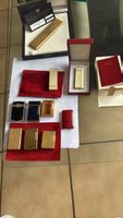 Briquet de luxe Cartier Paris, plaqué or, comme neuf!