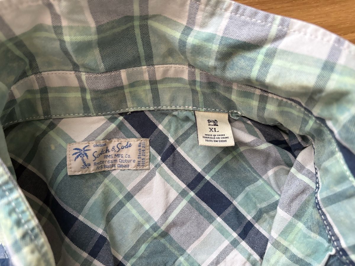 Maison Scotch Hemden: Scotch & Soda XL Karo Hemd – Gebraucht aus Gelterkinden von blackjack08