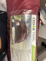 Cedar Trail Zelt 2 Personen rot neu in Originalverpackung