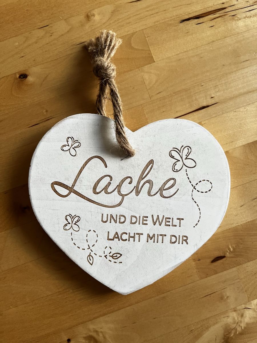 Tutte le decorazioni: Weiss Holz Herz – Nuovo (secondo la descrizione) da Bern venduto da Anja200414
