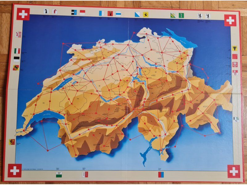 Giochi: Brettspiel "Schweizer Rallye Suisse" – Usato da Zürich venduto da Desmond01 3