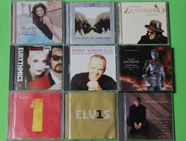 10 Best of CDs Elvis, Beatles, Elton John, Michael Jackson