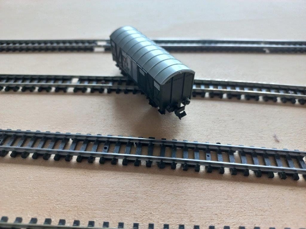Lima Modellini di ferrovie: PTT Güterwagen, Spur N, Lima mit OVP – Usato da Pfäffikon / ZH venduto da Pefkadett 3