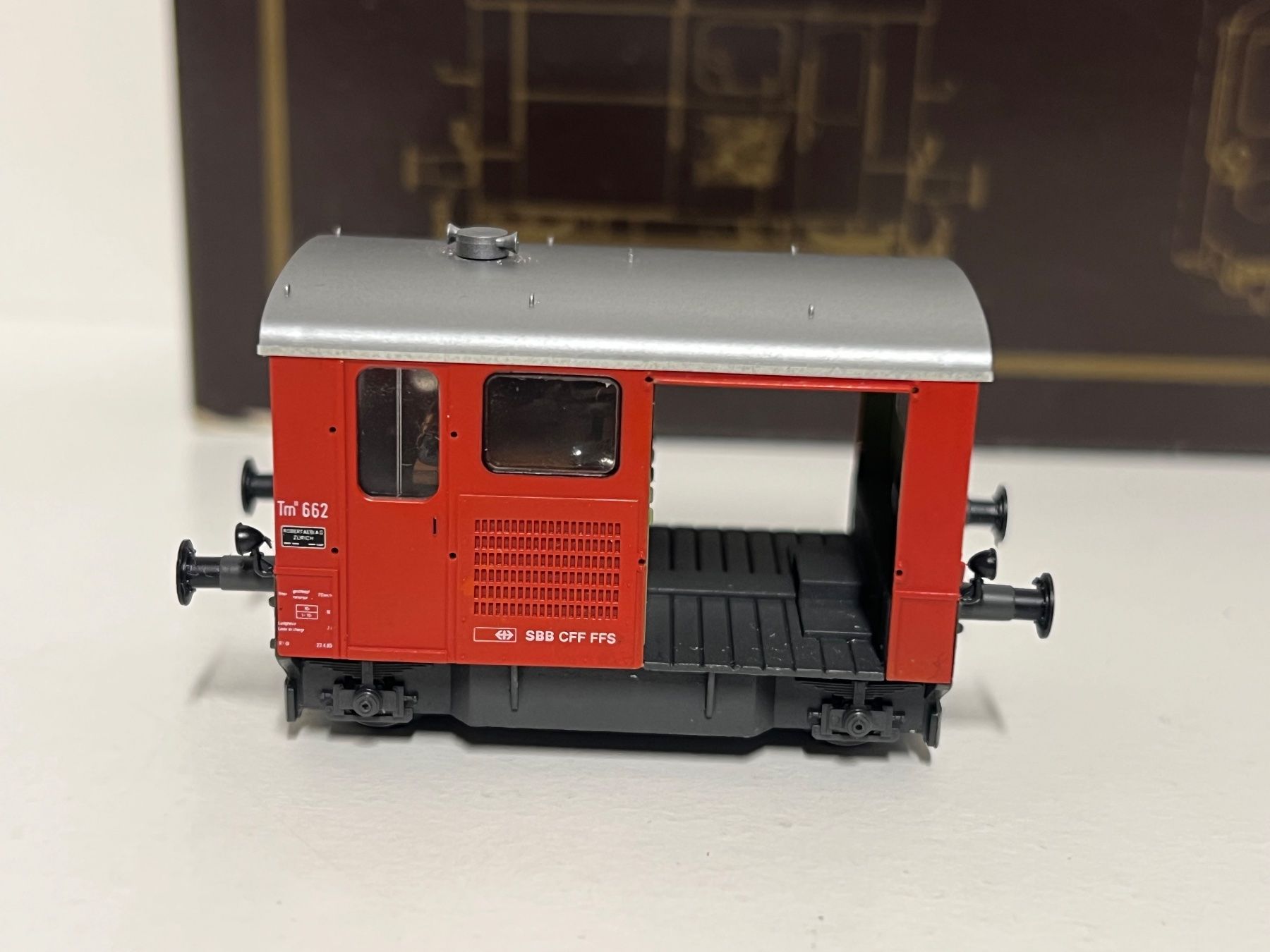 Bemo Modellini di ferrovie: Bemo  SBB Tm 662 Rangiertraktor Spur H0 DC – Usato da Geroldswil venduto da TopTrain54 1