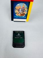 Playstation 1 PSX  PS1 original Memory Card Trans. Black