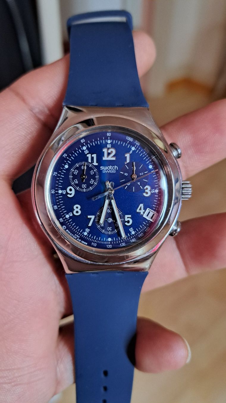 Swatch Orologi: Swatch Chrono Irony Secret Agent, état impecable 40mm – Usato da Clarens venduto da mig_f5z9